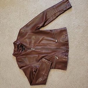Vegan Leather Jacket